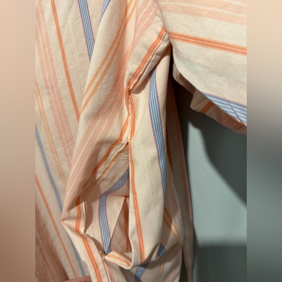 Saule Parc Preppy Women's Grace Striped Button Down Dress Size S NWOT - Picture 3 of 8